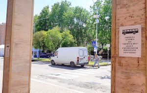 Orte - Le indicazioni della fermata autobus al parcheggio di Molegnano