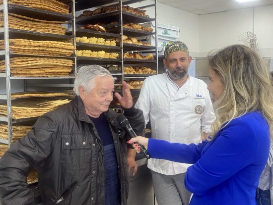 Mario Casantini con Virginio