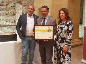 Mauro Cioffi al "Premio Roma"