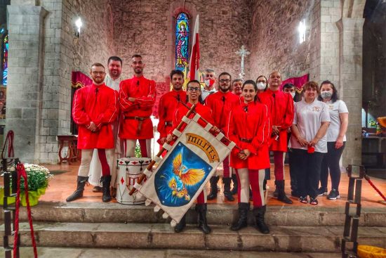 Il gruppo dei Milites Gaudium Phoenicis