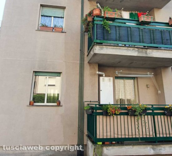 Viterbo - Palazzo allagato in via Tagete