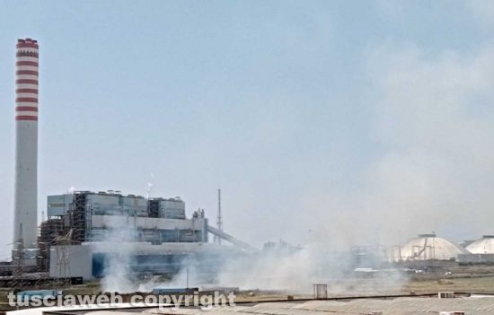Civitavecchia - Incendio