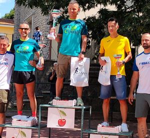 At running alla Urban Trail delle ciliegie Celleno 
