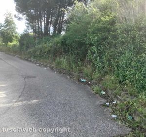 Viterbo - Il tratto da via Puccini all’ospedale di Belcolle