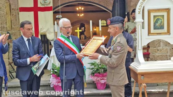 Vetralla - Cittadinanza onoraria al Reggimento "Lancieri di Montebello" 8°