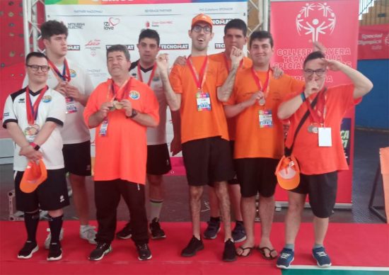 Colleferro - "Play The Games 2023”, , Premiazione della staffetta 4x25 misti uomini