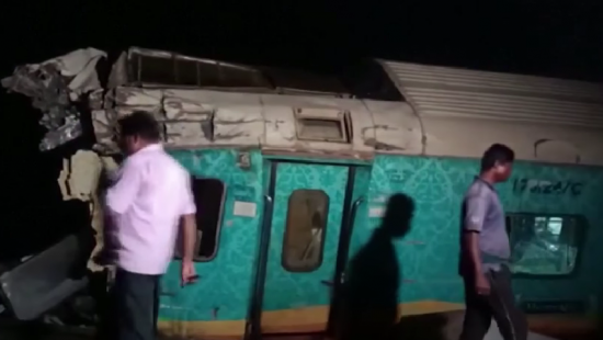 L'incidente ferroviario in India