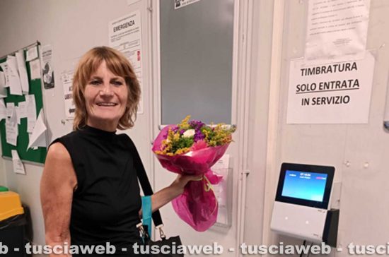 L'ostetrica Roberta Pasqualetti va in pensione 