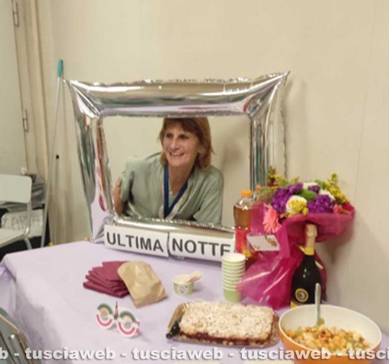 L'ostetrica Roberta Pasqualetti va in pensione 