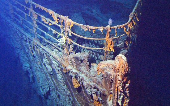 Il relitto del Titanic