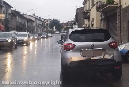 Tamponamento sulla Cassia a Zepponami