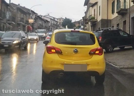 Tamponamento sulla Cassia a Zepponami