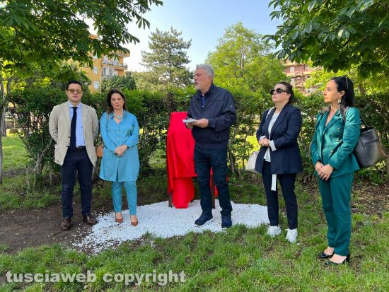 Viterbo - Targa in memoria delle vittime delle “marrocchinate”