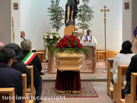 Calcata - I funerali di Paolo Portoghesi