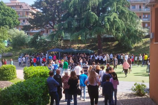Viterbo - L'inaugurazione della Vanni road