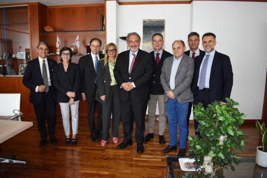 Roma - Gli avvocati del Lazio all'incontro con il presidente Rocca