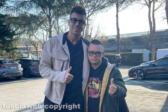 Francesco Accettone con Stephan El Shaarawy