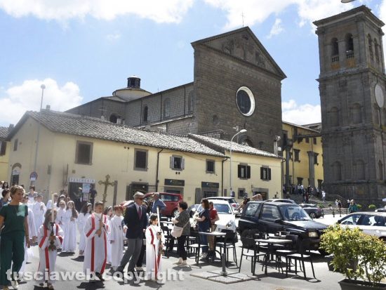 Viterbo - Processione del Corpus domini alla Quercia