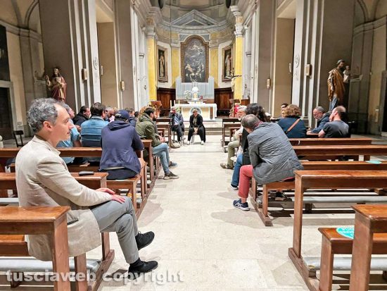 Viterbo - La riunione del comitato di quartiere San Faustino