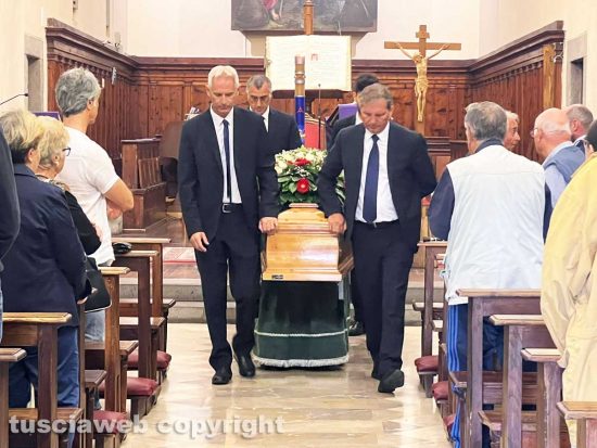 Viterbo - Il funerale di Agostino Garberoli