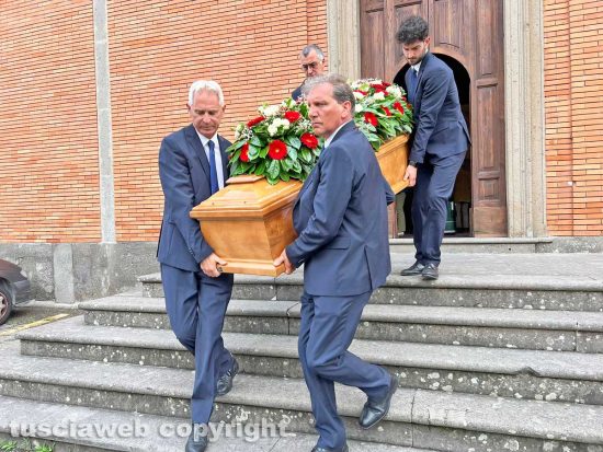 Viterbo - Il funerale di Agostino Garberoli