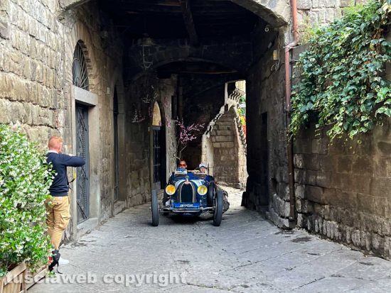Viterbo - Il passaggio della Mille miglia