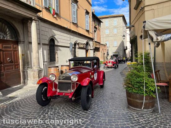 Viterbo - Il passaggio della Mille miglia