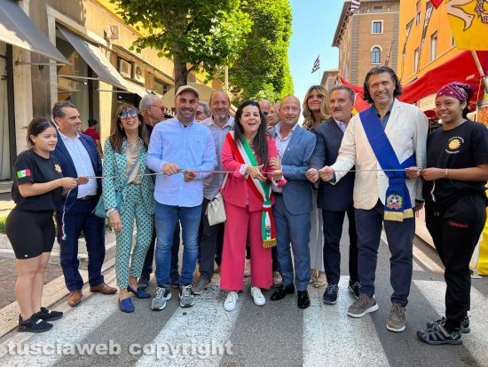 Viterbo - Mercato europeo - L'inaugurazione