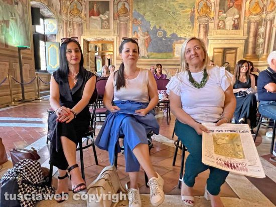 Viterbo - Katia Scardozzi, Chiara Frontini e Alessandra Croci
