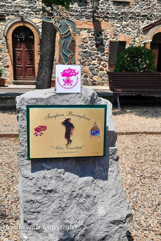 Acquapendente - Il raduno nazionale delle fanfare dei bersaglieri per il primo memorial Fabio Camilletti