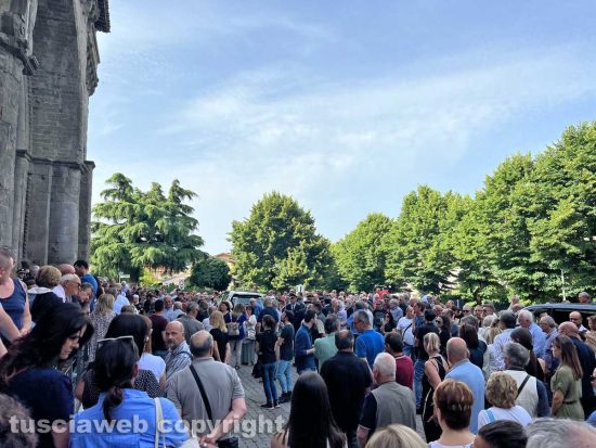 Montefiascone - I funerali di Paolo Morincasa