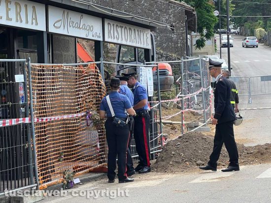 Montefiascone - Il sopralluogo al ristorante Miralago
