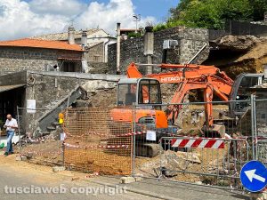 Montefiascone - Il sopralluogo al ristorante Miralago