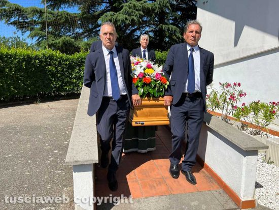 Viterbo - Il funerale di Mario Casantini