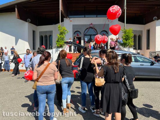 Viterbo - Il funerale di Mario Casantini