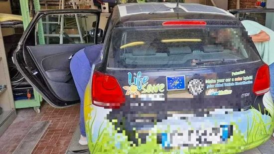 Napoli - Esplode auto in tangenziale, era un prototipo ibrido