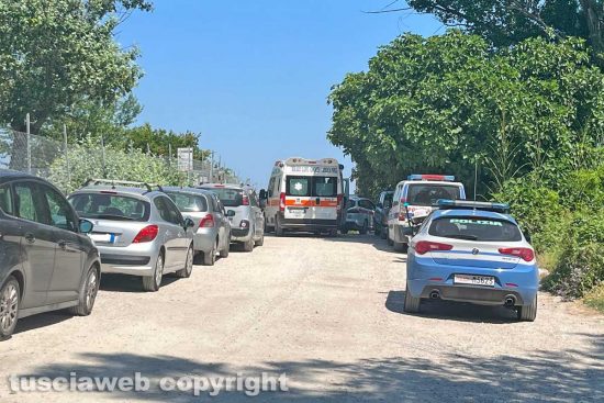 Viterbo - Tragedia al Bullicame, muore anziano