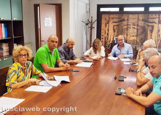Viterbo - Comune - Terza commissione in via Garbini