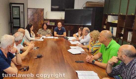 Viterbo - Comune - Terza commissione in via Garbini