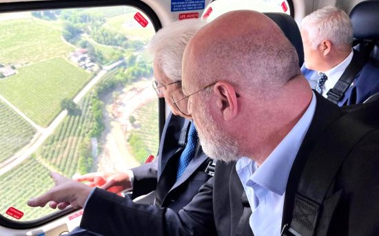 Bonaccini e Mattarella