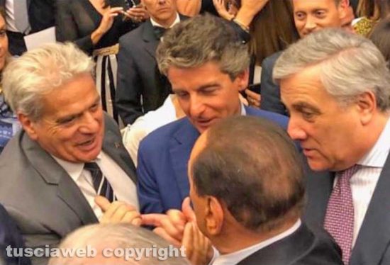 Giovanni Maria Arena, Silvio Berlusconi e Antonio Tajani
