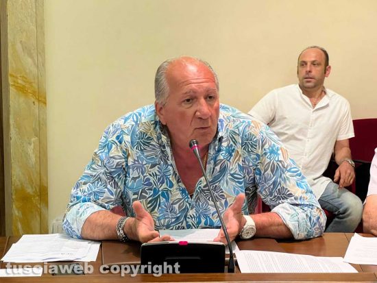 Il sindaco di Arlena di Castro Publio Cascianelli