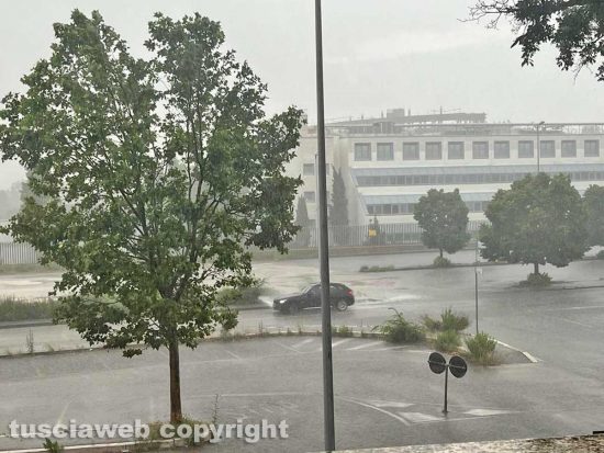 Bomba d’acqua a Viterbo