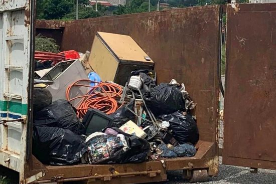 Fabrica di Roma - I rifiuti raccolti durante la quarta giornata ecologica