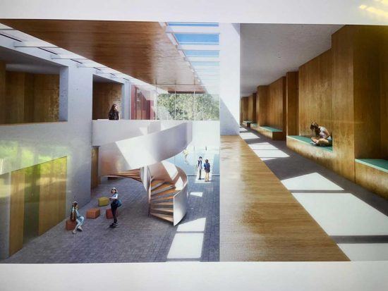 Tuscania - La presentazione del progetto della nuova scuola media
