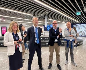 Roma - Mauro Rotelli con l’Ad di Adr Marco Troncone a Fiumicino