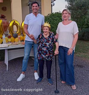 Sutri - Eleonora Cencioni festeggia i 100 anni