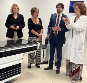 Viterbo - Belcolle - La consegna del nuovo acceleratore per la radioterapia