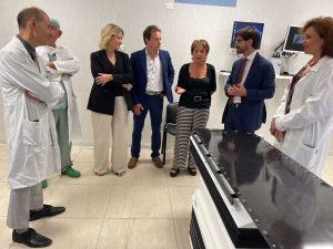 Viterbo - Belcolle - La consegna del nuovo acceleratore per la radioterapia