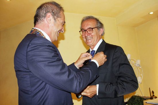 Viterbo - Cerimonia Rotary club, Scorzino e Di Spirito
